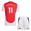 Officiële Voetbalshirt + Korte Broek Arsenal Martinelli 11 Thuis 2024-25 - Kids